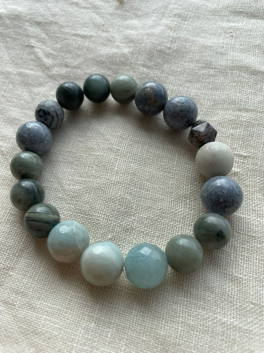 Quiet Tides — Natural Gemstone Bracelet