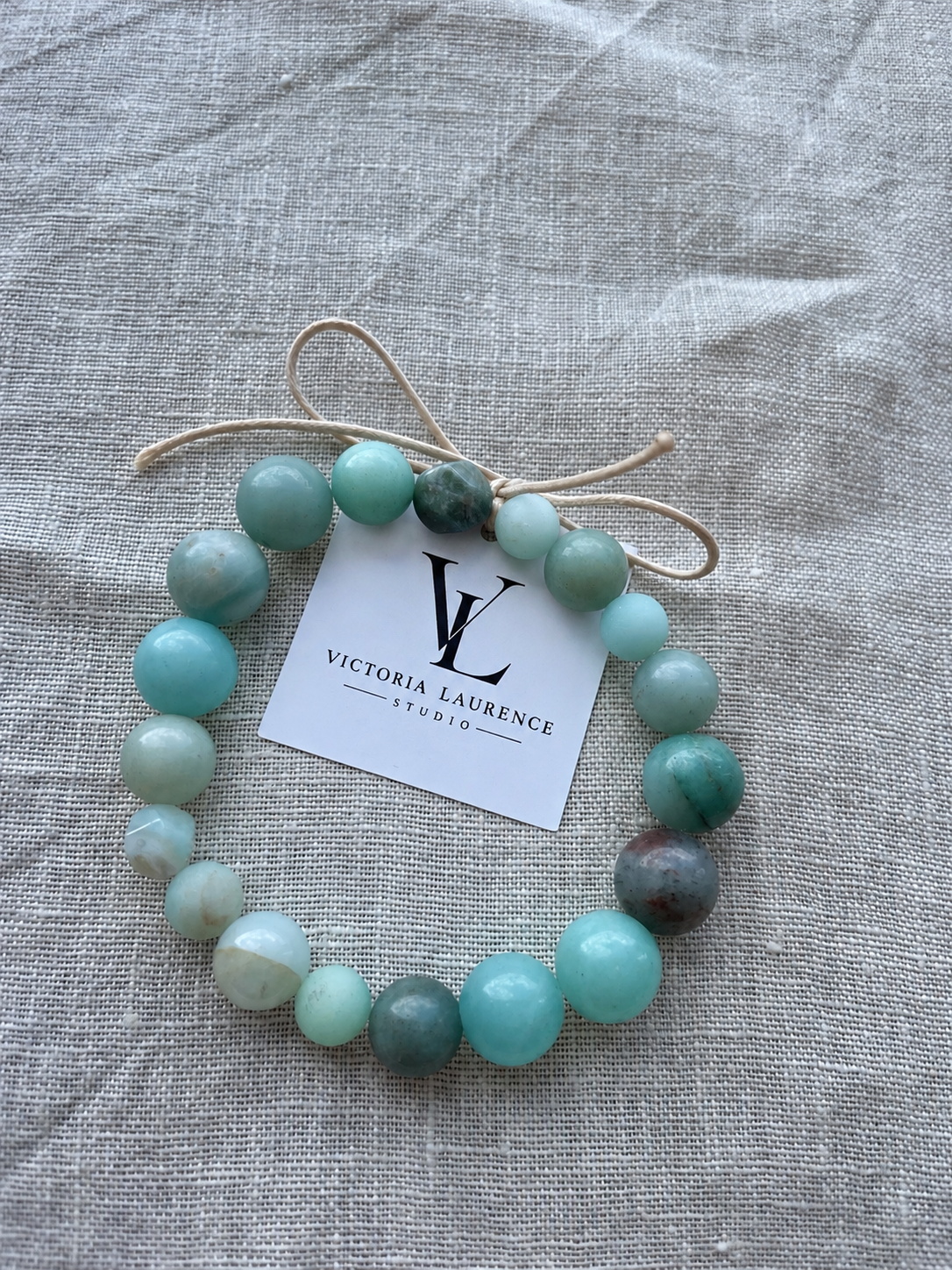 Sea Mist Gemstone Bracelet