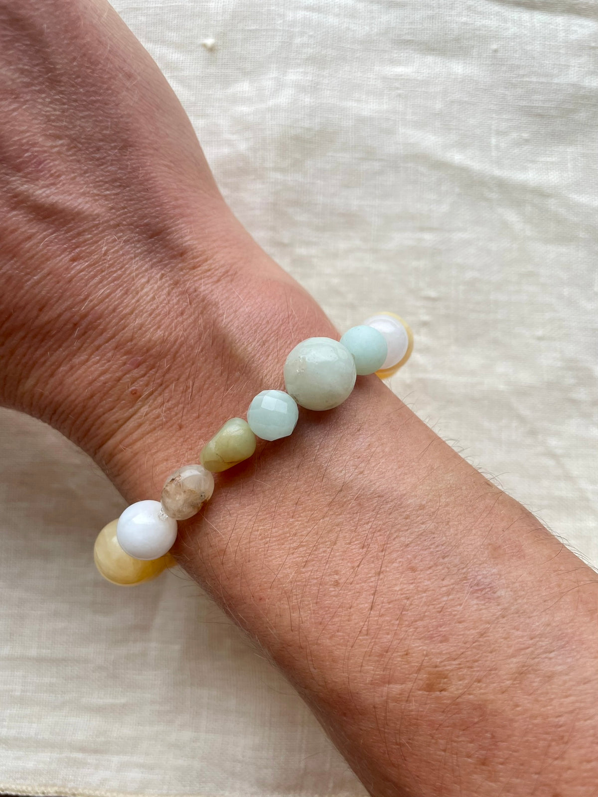 Golden Hour — Natural Gemstone Bracelet
