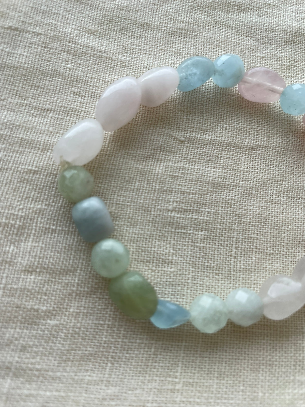 Pastel Serenity Gemstone Bracelet