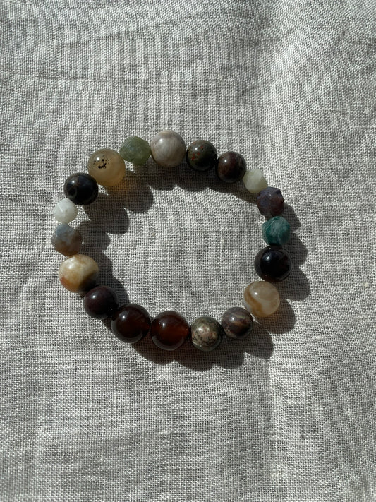 Earth & Essence — Natural Gemstone Bracelet
