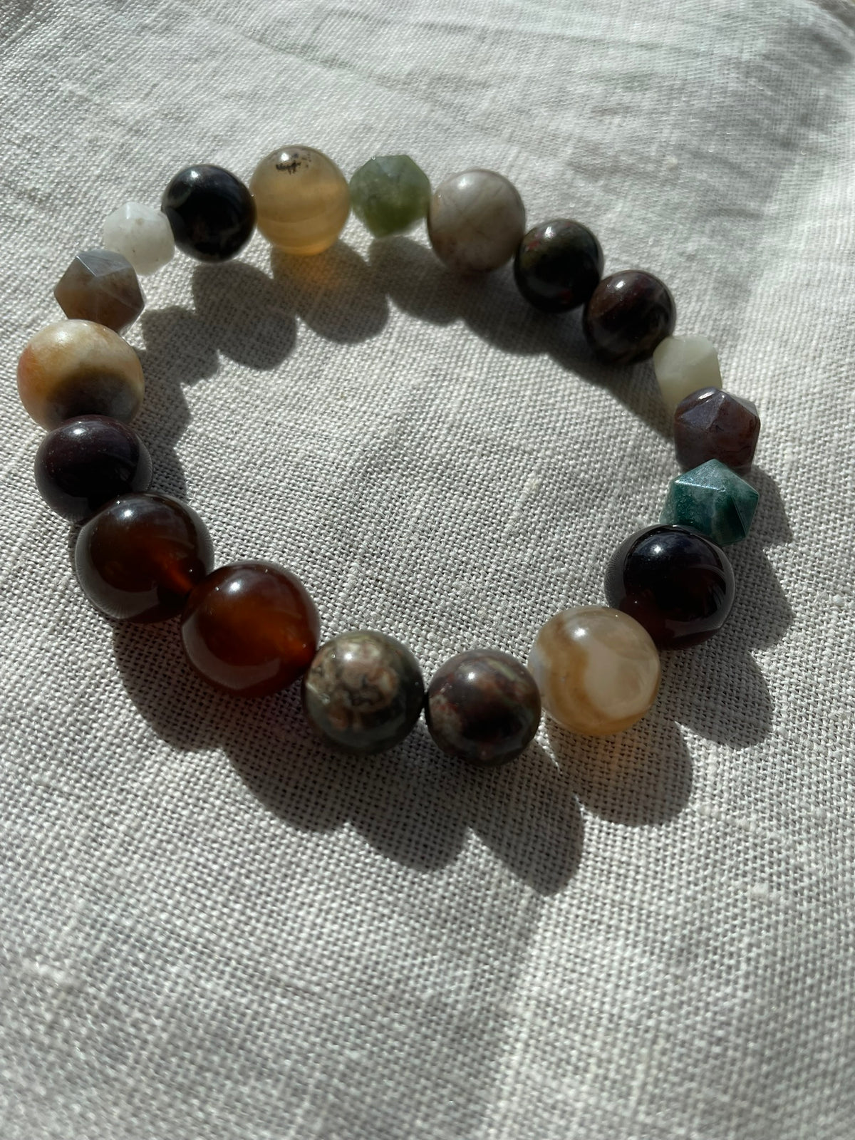 Earth & Essence — Natural Gemstone Bracelet