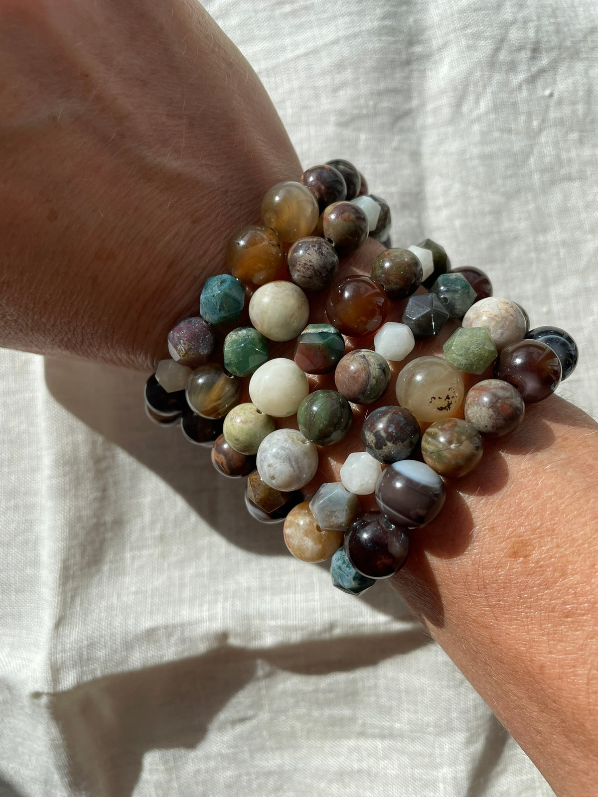 Earth & Essence — Natural Gemstone Bracelet
