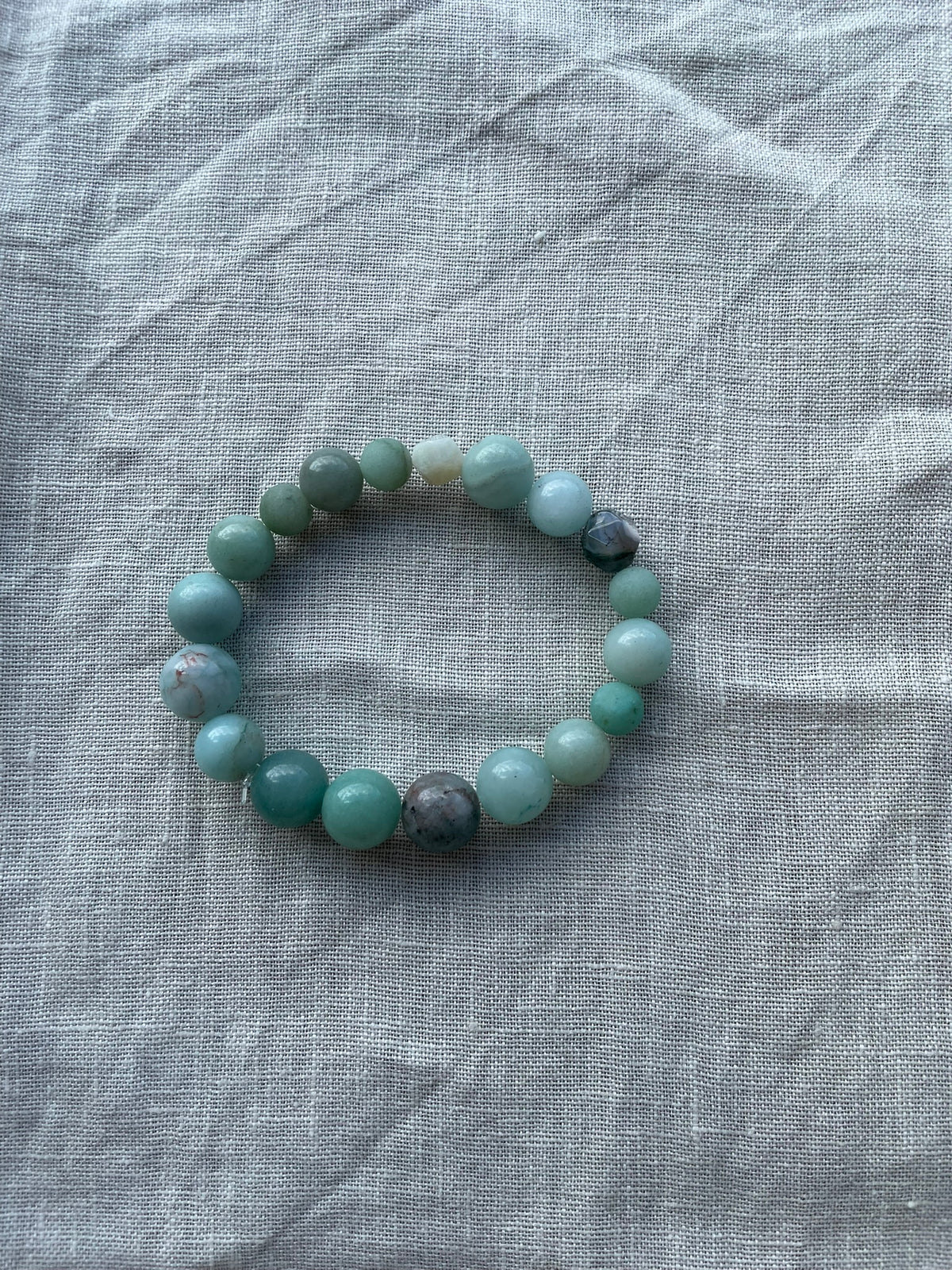 Sea Mist Gemstone Bracelet