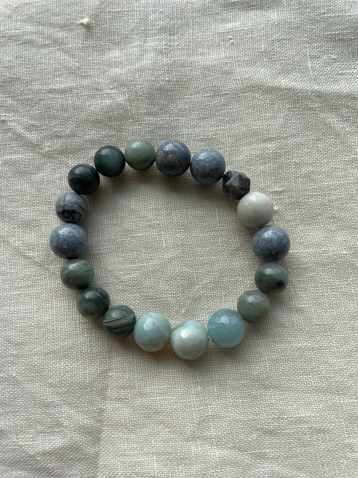 Quiet Tides — Natural Gemstone Bracelet