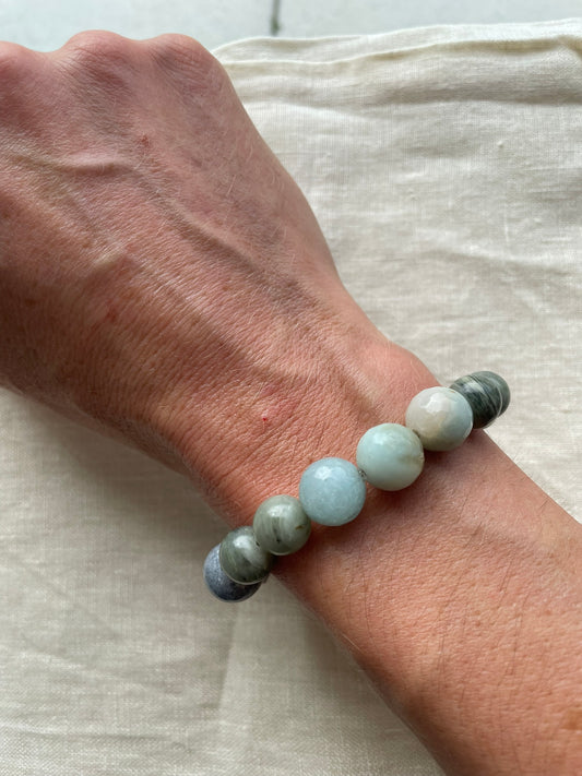 Quiet Tides — Natural Gemstone Bracelet