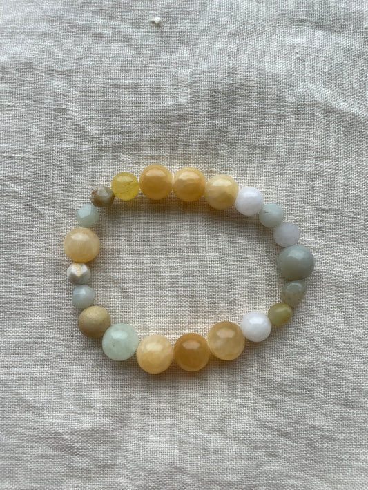 Golden Hour — Natural Gemstone Bracelet