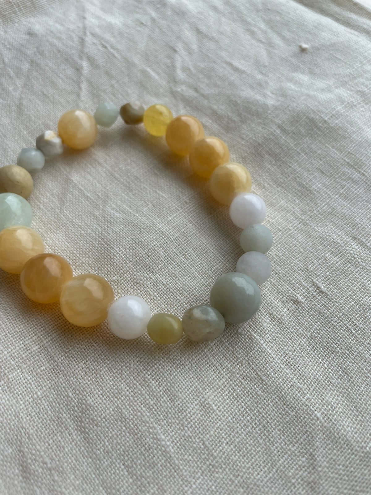 Golden Hour — Natural Gemstone Bracelet