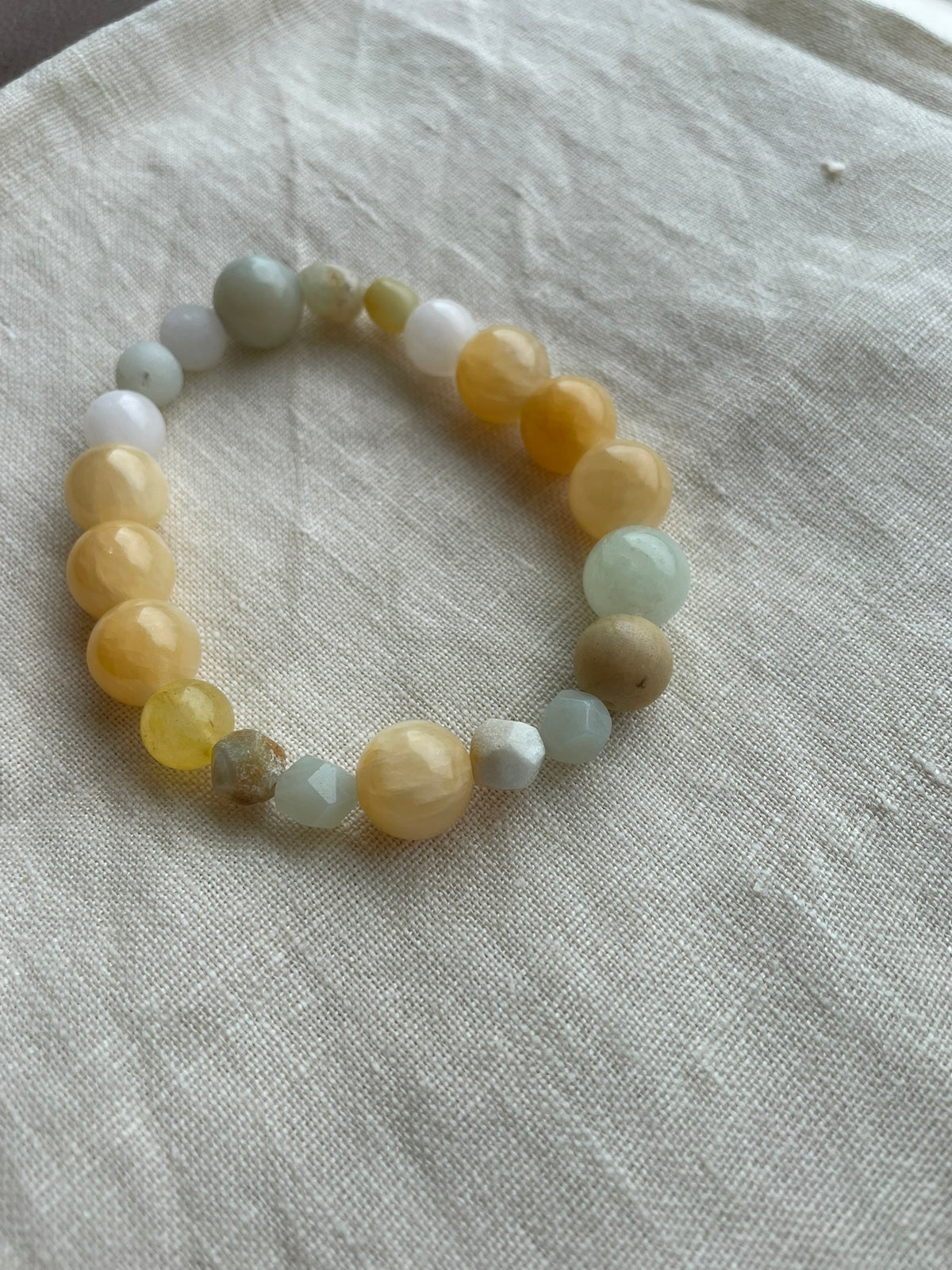 Golden Hour — Natural Gemstone Bracelet