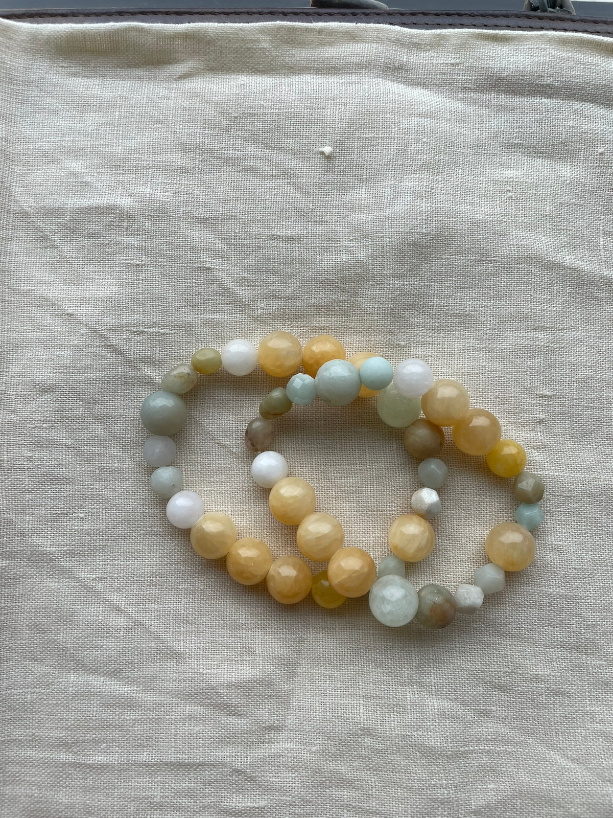 Golden Hour — Natural Gemstone Bracelet