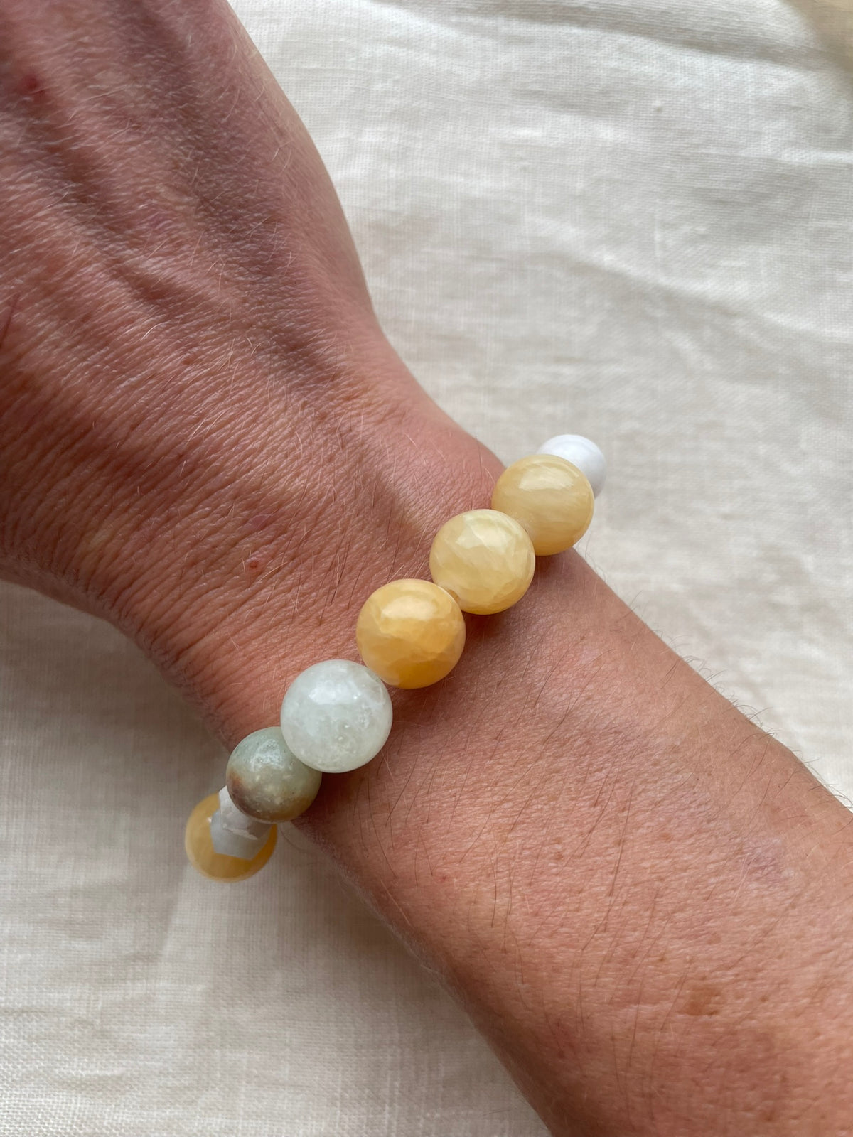Golden Hour — Natural Gemstone Bracelet