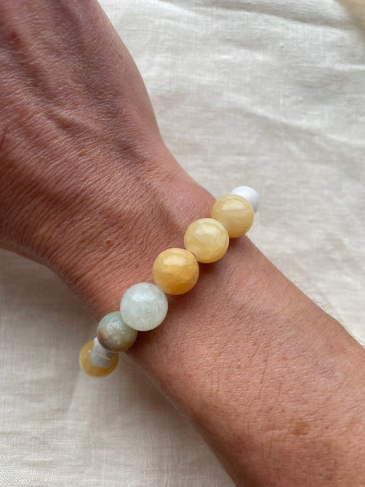 Golden Hour — Natural Gemstone Bracelet