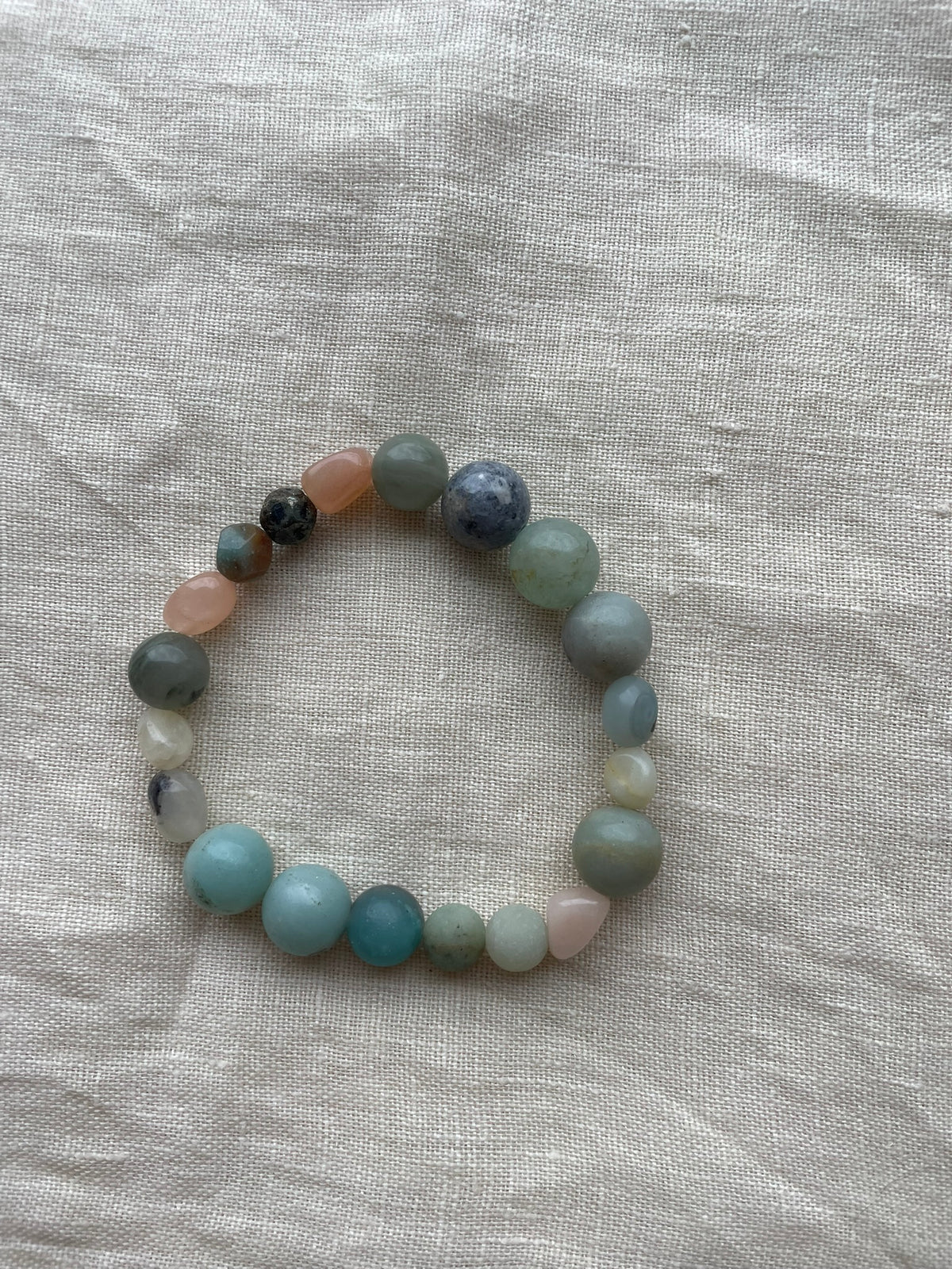 Sea Mist — Natural Gemstone Bracelet