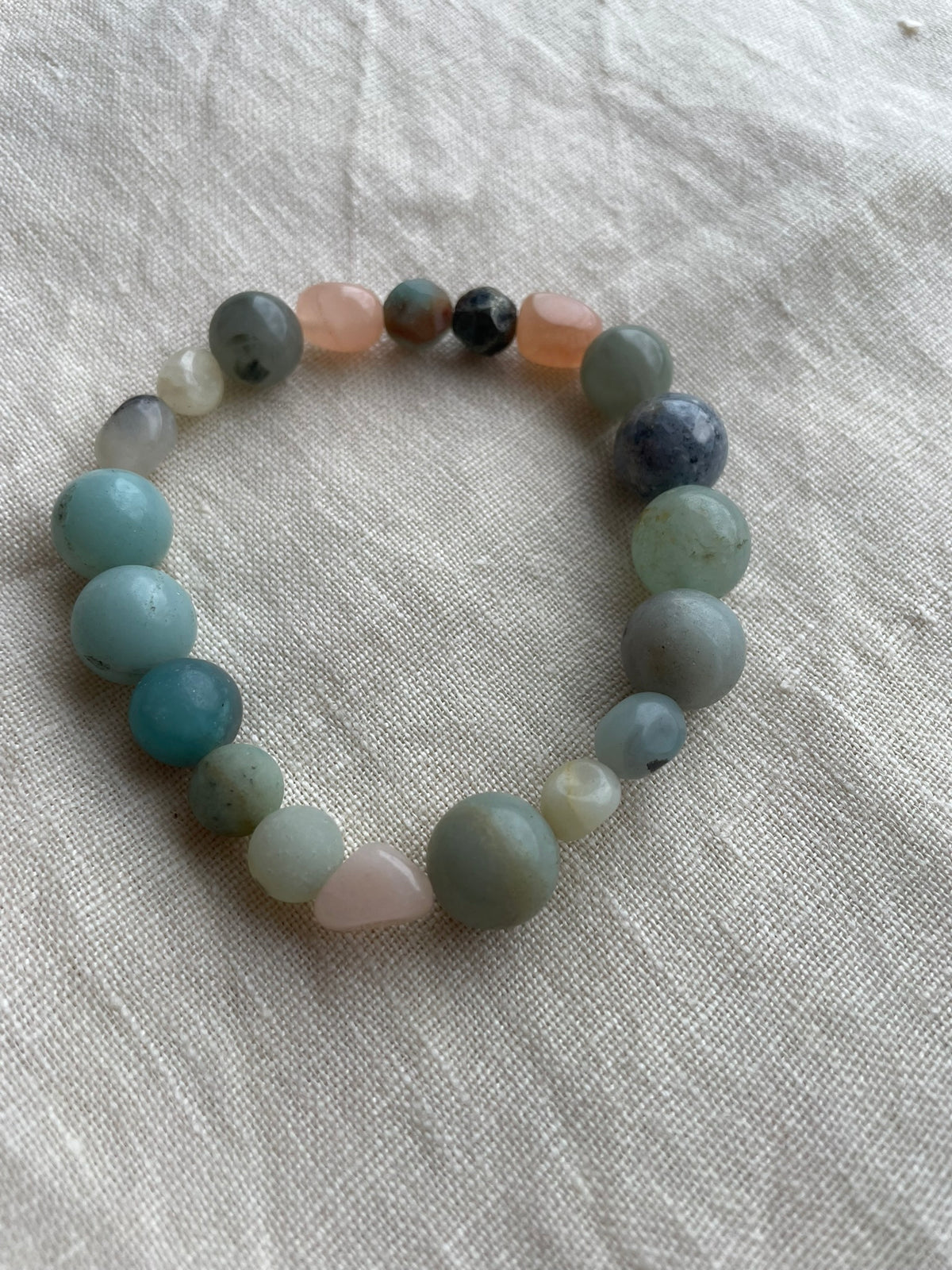 Sea Mist — Natural Gemstone Bracelet