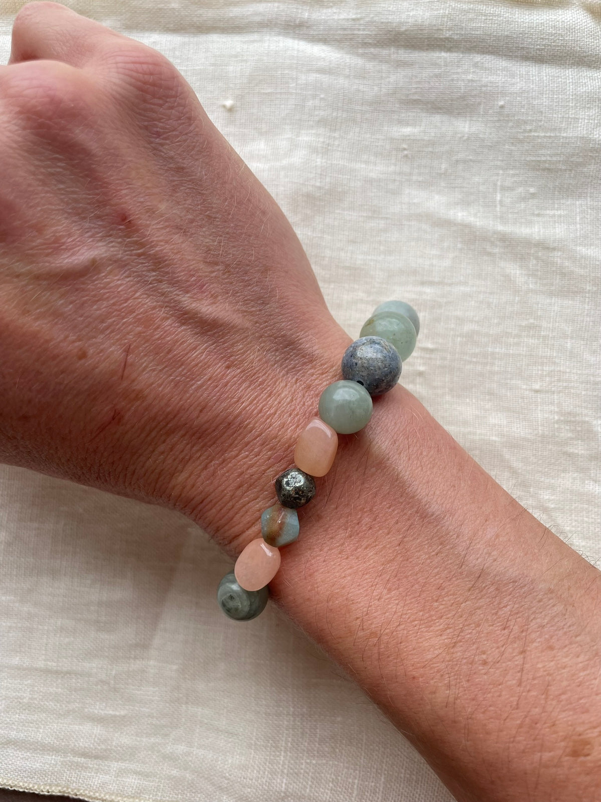Sea Mist — Natural Gemstone Bracelet