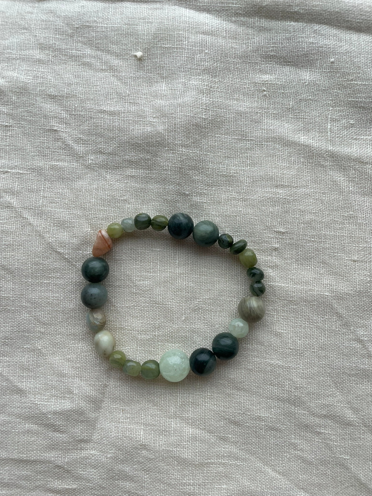 Forest Floor — Natural Gemstone Bracelet