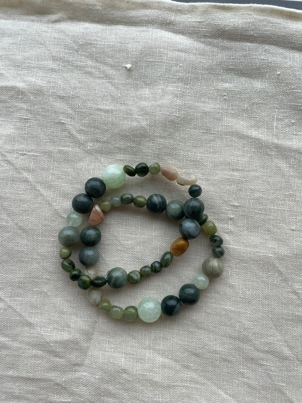 Forest Floor — Natural Gemstone Bracelet